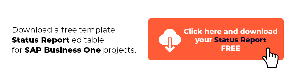 Gateware - GW Value Strategy - Modelo editável de Status Report para SAP B1 Business One