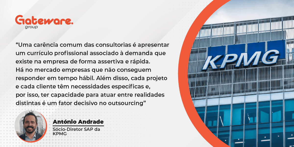 Gateware - Gateware na Mídia - Flexibilidade e Rapidez são destaques do GW Outsourcing na KPMG Antonio