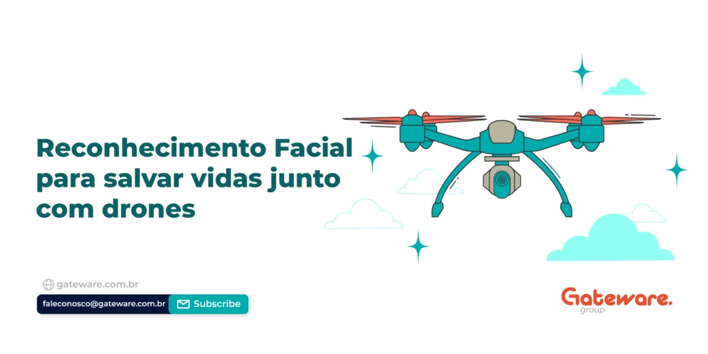 Reconhecimento Facial para salvar vidas junto com drones