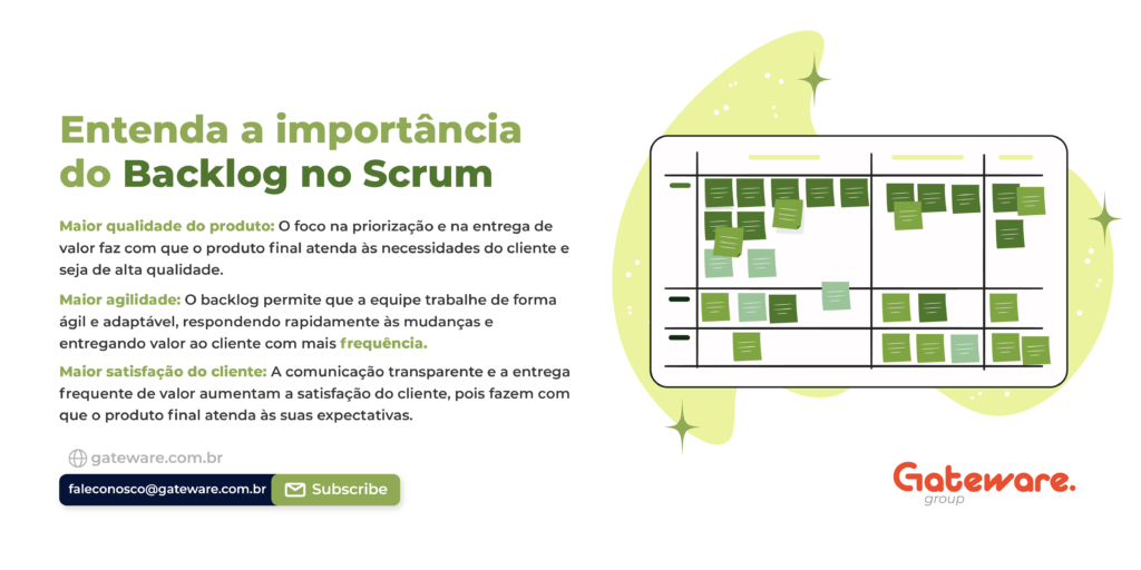 Benefícios do Backlog
