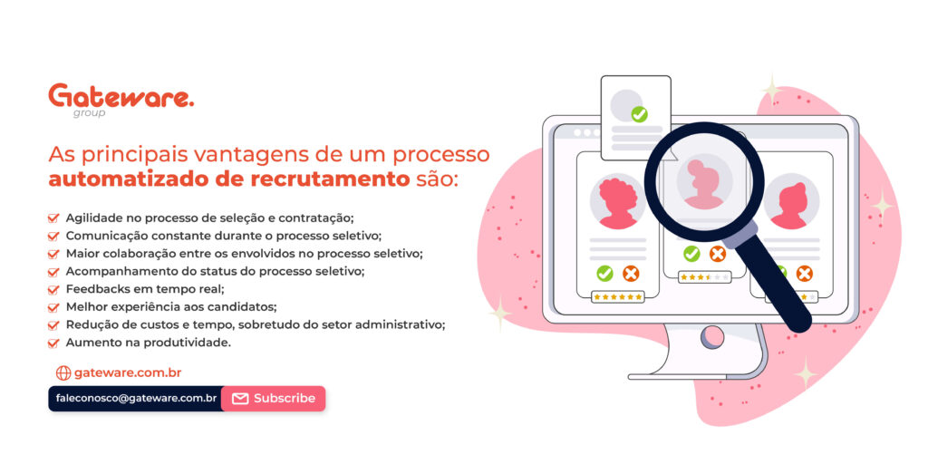 As principais vantagens de um processo automatizado de recrutamento.