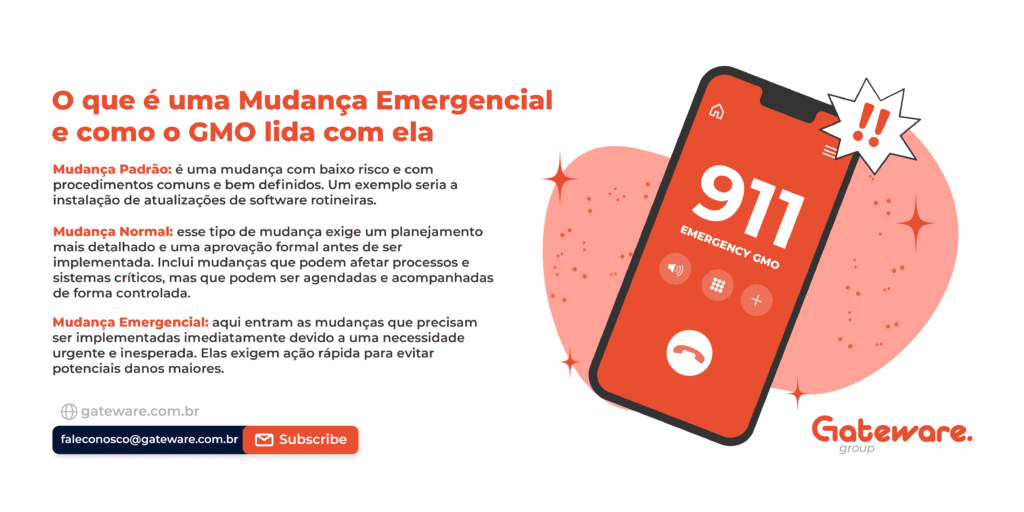 O que é uma Mudança Emergencial e como o GMO lida com ela