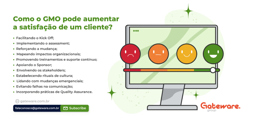 Como o GMO pode aumentar a satisfação de um cliente