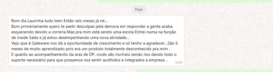 Depoimento - Tripulante Gateware 01