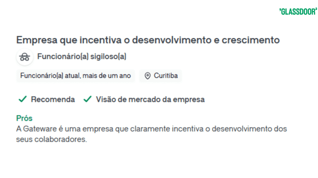 O que os tripulantes e parceiros mais gostam da Nave Gateware