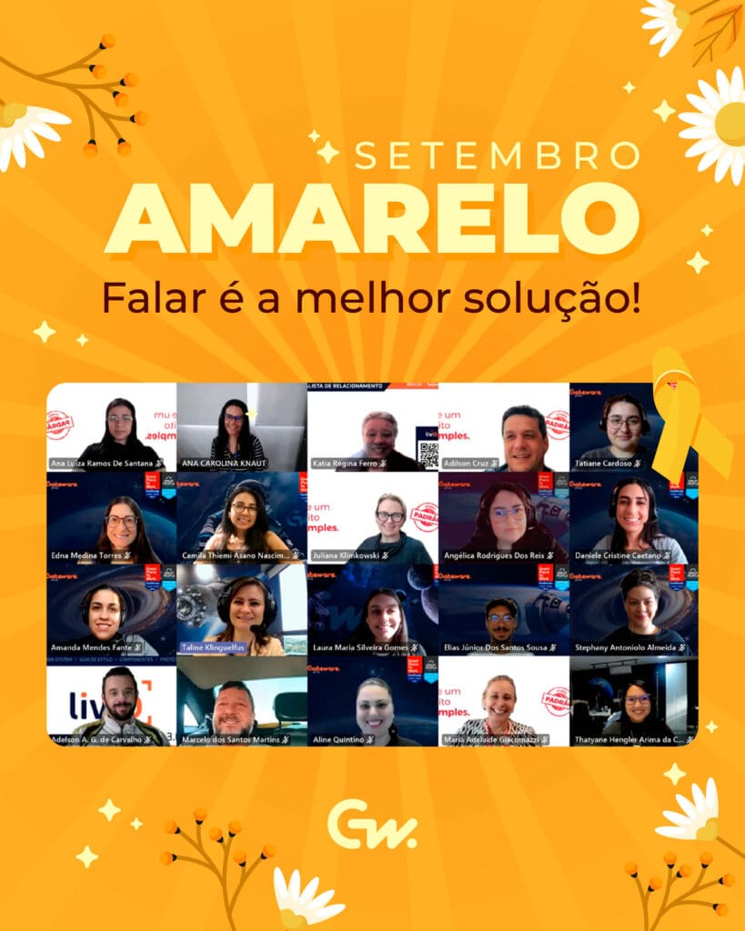 Palestra sobre Setembro Amarelo na Gatware