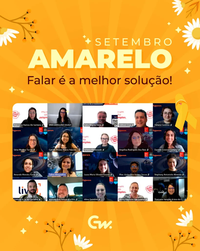 Palestra sobre Setembro Amarelo na Gatware