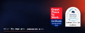Certificações Great Place to Work (GPTW) e Great People Mental Health (GPMH) conquistadas pela Gateware.